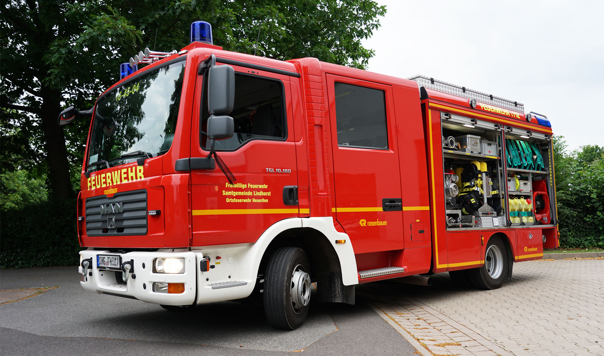 Feuerwehrfahrzeug Loeschfahrzeug